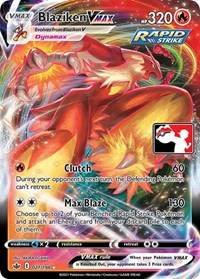 Blaziken VMAX #21 Prize Pack Series Cards