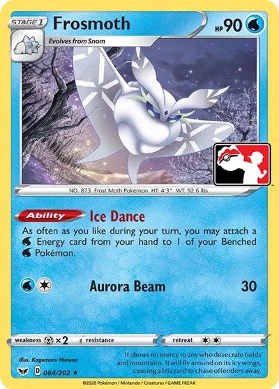 Frosmoth #64 Prize Pack Series Cards