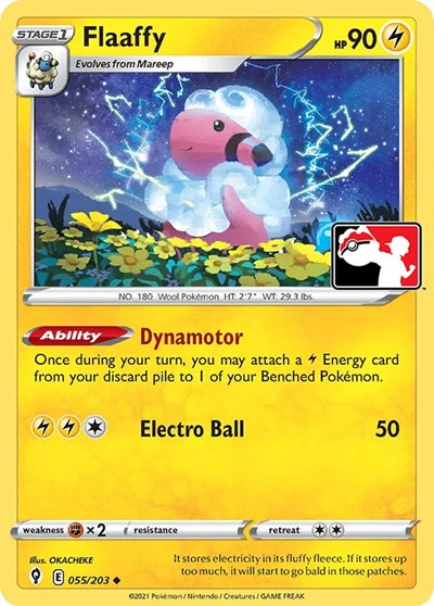 Flaaffy #55 Prize Pack Series Cards