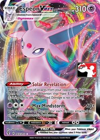 Espeon VMAX #65 Prize Pack Series Cards