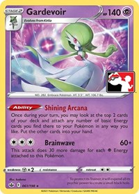 Gardevoir #61 Prize Pack Series Cards