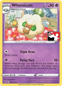 Whimsicott #76 Prize Pack Series Cards