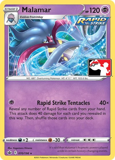 Malamar #70 Prize Pack Series Cards