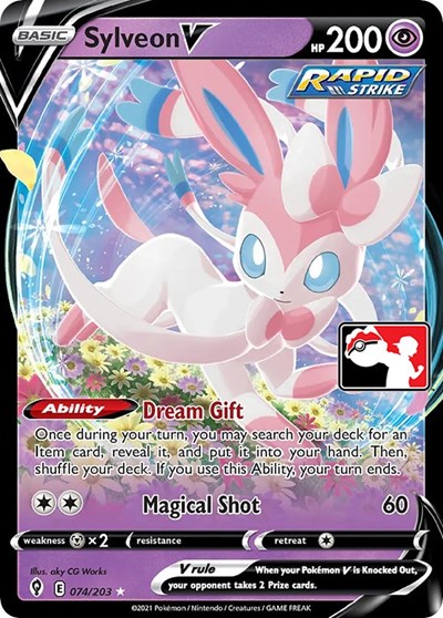 Sylveon V #74 Prize Pack Series Cards