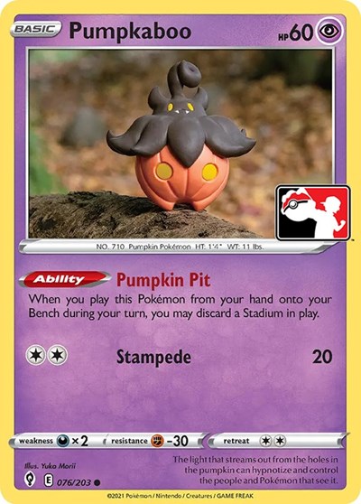 Pumpkaboo #76 Prize Pack Series Cards