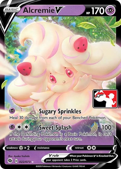 Alcremie V #22 Prize Pack Series Cards