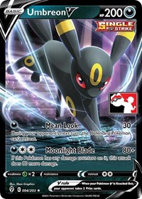 Umbreon V #94 Prize Pack Series Cards