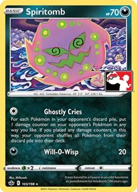 Spiritomb Prize Pack Series Cards #103
