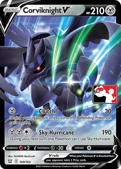 Corviknight V #109 Prize Pack Series Cards