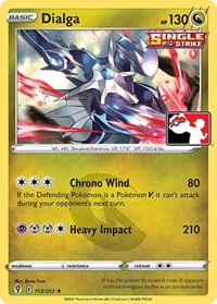Dialga #112 Prize Pack Series Cards