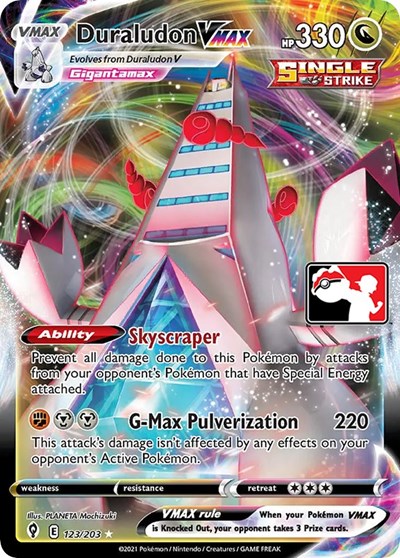 Duraludon VMAX #123 Prize Pack Series Cards