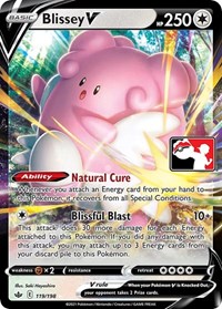Blissey V #119 Prize Pack Series Cards