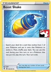 Boost Shake #142 Prize Pack Series Cards