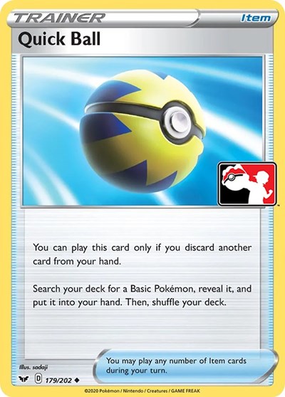 Quick Ball #179 Prize Pack Series Cards