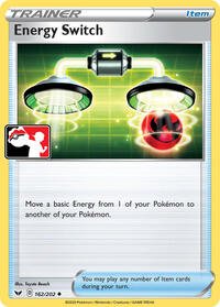 Energy Switch #162 Prize Pack Series Cards