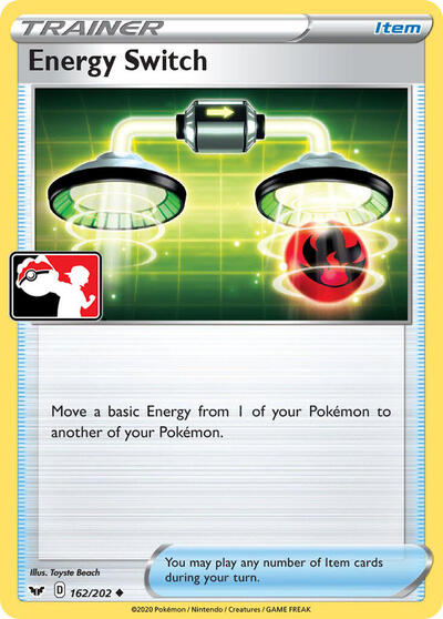 Energy Switch #162 Prize Pack Series Cards