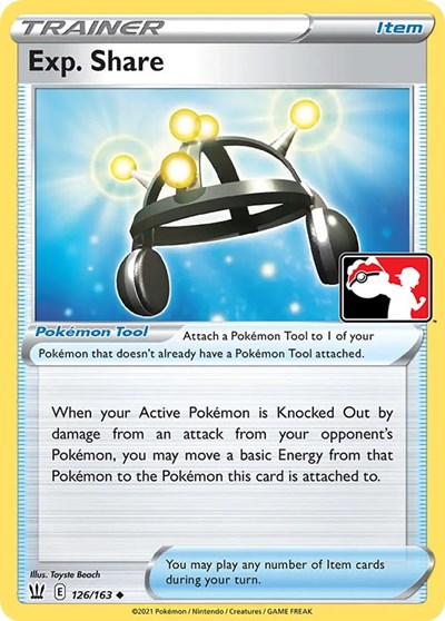 Exp. Share #126 Prize Pack Series Cards