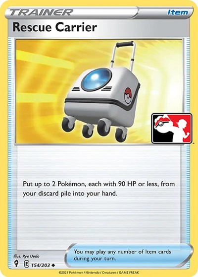 Rescue Carrier #154 Prize Pack Series Cards