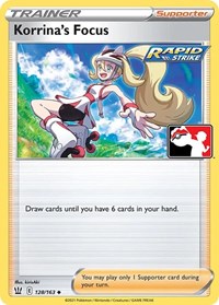 Korrina's Focus #128 Prize Pack Series Cards
