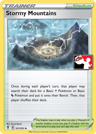 Stormy Mountains #161 Prize Pack Series Cards