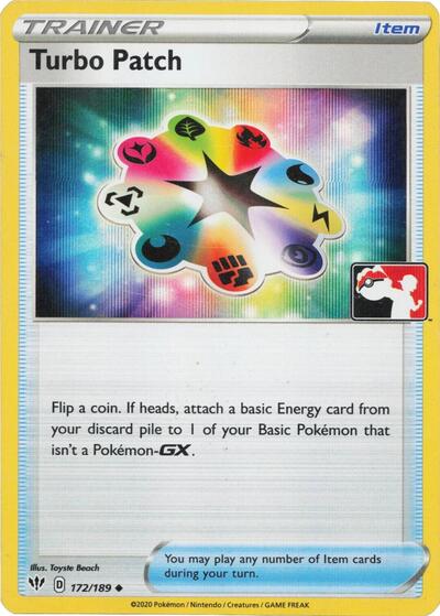 Turbo Patch #172 Prize Pack Series Cards