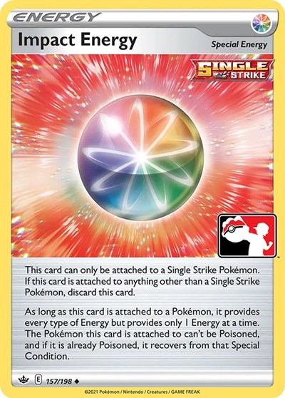 Impact Energy #157 Prize Pack Series Cards