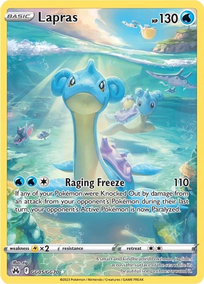 Lapras #GG05 Crown Zenith: Galarian Gallery