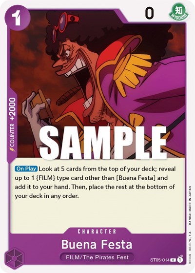 Buena Festa #ST05-014 Starter Deck 5: Film Edition
