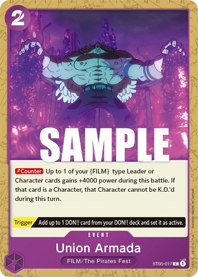 Union Armada #ST05-017 Starter Deck 5: Film Edition