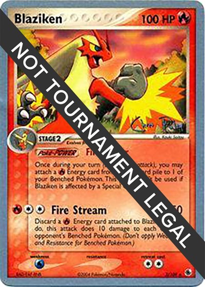 Blaziken - 2004 #3 World Championship Decks