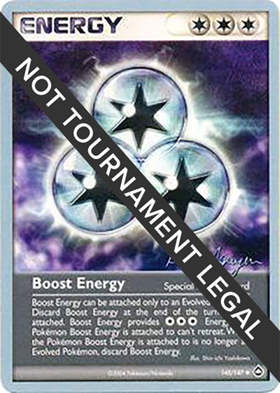 Boost Energy - 2004 #145 World Championship Decks