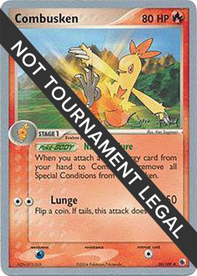 Combusken - 2004 #28 World Championship Decks
