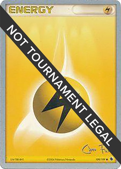Lightning Energy - 2004 #109 World Championship Decks
