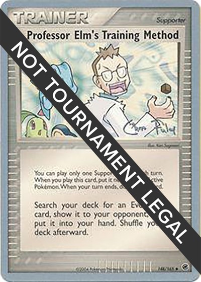 Professor Elm's Training Method - 2004 #148 World Championship Decks