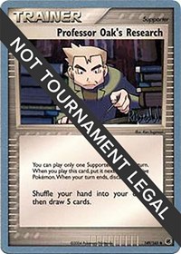 Professor Oak's Research - 2004 #149 World Championship Decks