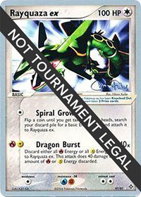 Rayquaza ex - 2004 #97 World Championship Decks