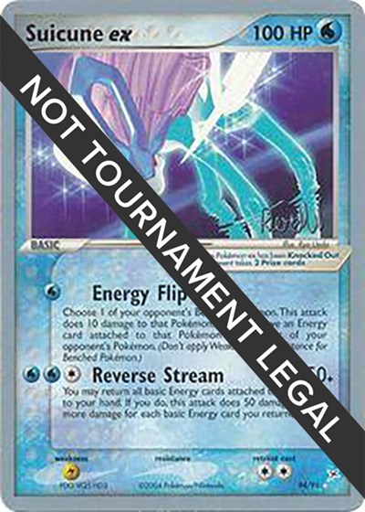 Suicune ex - 2004 #94 World Championship Decks
