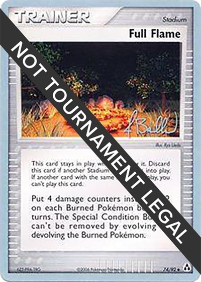 Full Flame - 2006 #74 World Championship Decks