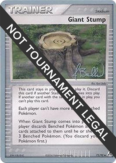 Giant Stump - 2006 #75 World Championship Decks