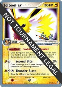Jolteon ex - 2006 #109 World Championship Decks