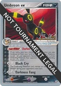 Umbreon ex - 2006 #112 World Championship Decks