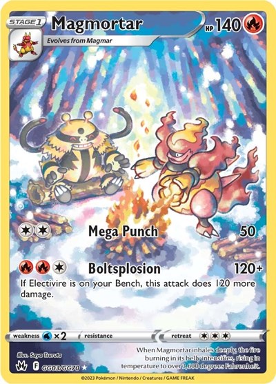 Magmortar #GG03 Crown Zenith: Galarian Gallery