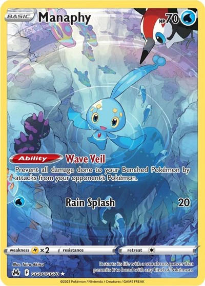 Manaphy #GG06 Crown Zenith: Galarian Gallery