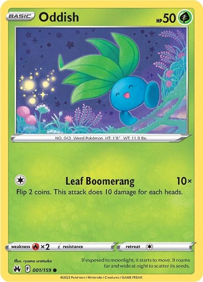 Oddish #1 Crown Zenith