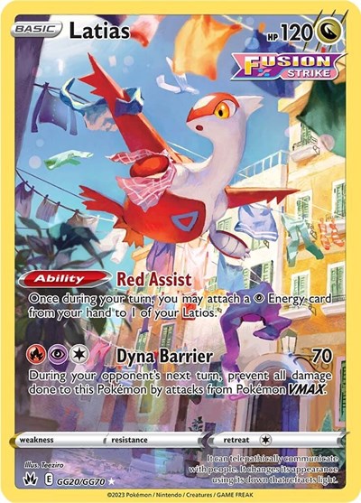 Latias #GG20 Crown Zenith: Galarian Gallery