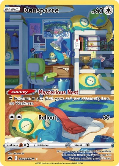 Dunsparce #GG23 Crown Zenith: Galarian Gallery