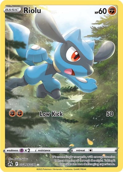 Riolu #GG26 Crown Zenith: Galarian Gallery
