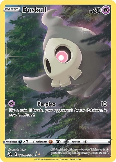Duskull #GG28 Crown Zenith: Galarian Gallery