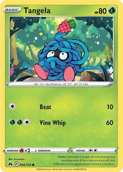 Tangela #4 Crown Zenith