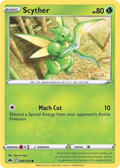 Scyther #6 Crown Zenith